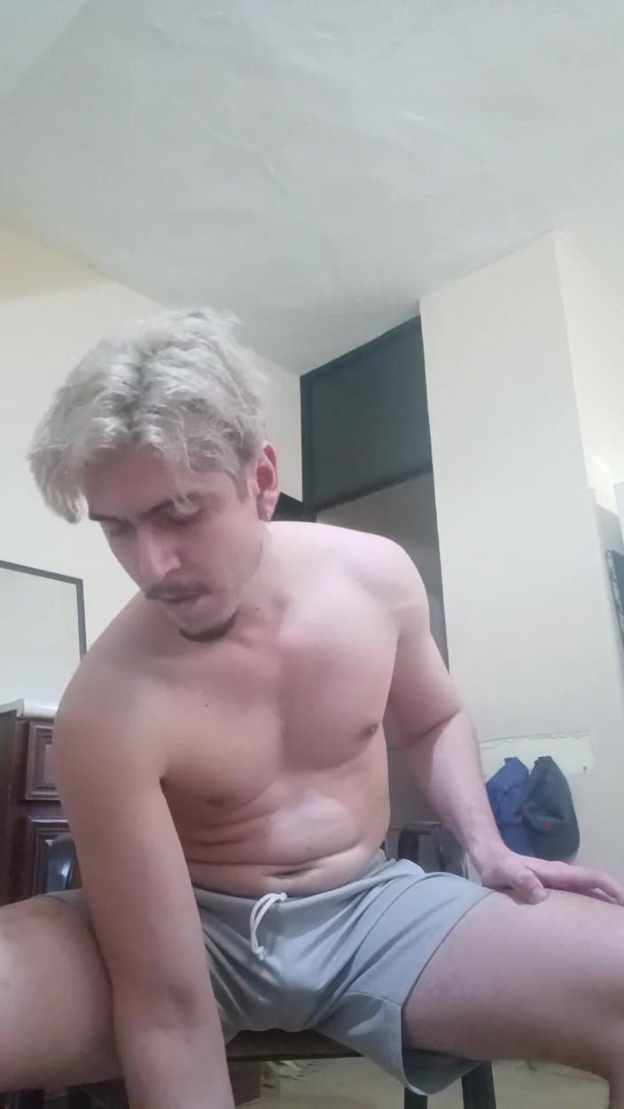 Tabasco Jake: Handsome Stud Flexing and Working Out Naked
