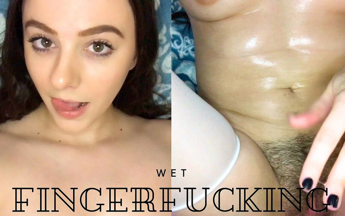 MiaNyx: 間近で毛むくじゃら、潮吹き女手マンオナニー