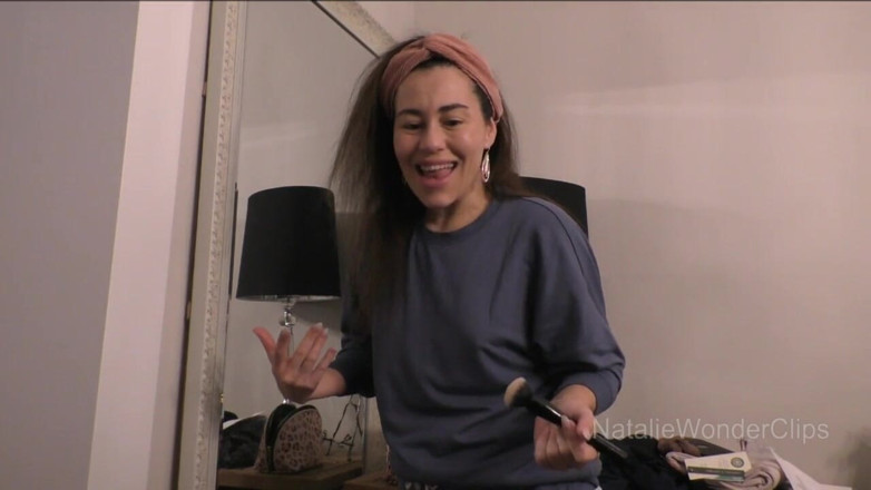 Natalie Wonder: So jealous but that naughty cock of yours gets so...