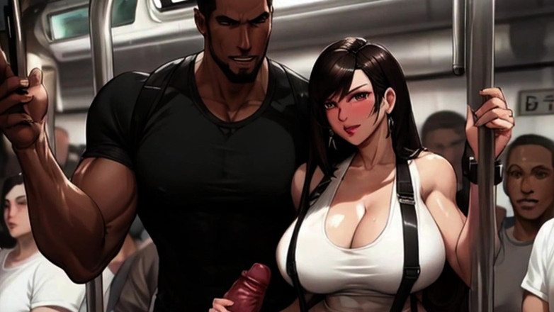 Spicy Toons: Tifa Always Meets the Most Interesting People on the Midgar...