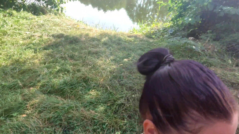 DirtyLubov: Oral Sex and Doggy Style Fuck on the Shore