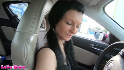 Laila Banx: The fuck-driving-class - nailed and cum covered