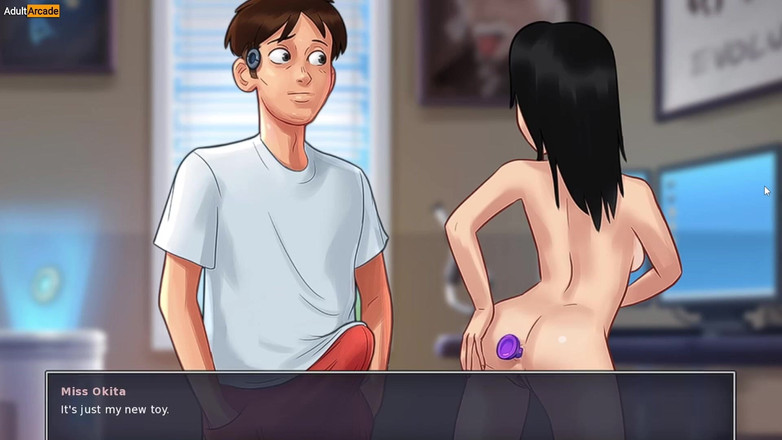 LewdArcade: Летняя Saga с банка для печенья - Miss Okita, все сексуальные сцены, подборка