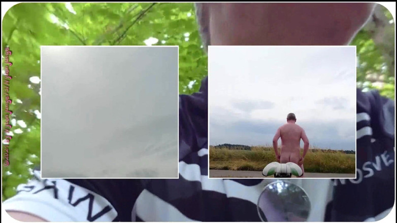 Carmen_Nylonjunge: Video collage of a bike tour without 2 ** Outdoor **