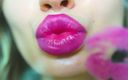 Rarible Diamond: Блестящий пухлый фиолетовый поцелуй