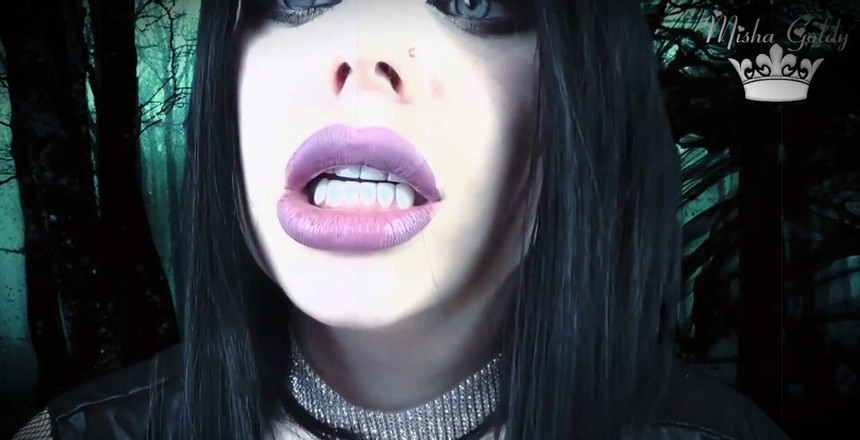 Goddess Misha Goldy: ! 어둠의 공주는 파트로 당신을 소비합니다!