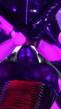 Caged Sissy Receives Enema and Wets Before Spanking