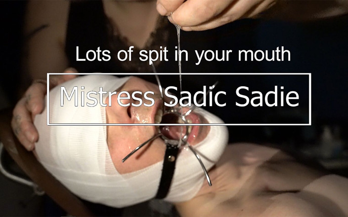 Sadic Sadie: Хардкорный слюняв, мокрота и сопли, заполняющие его рот