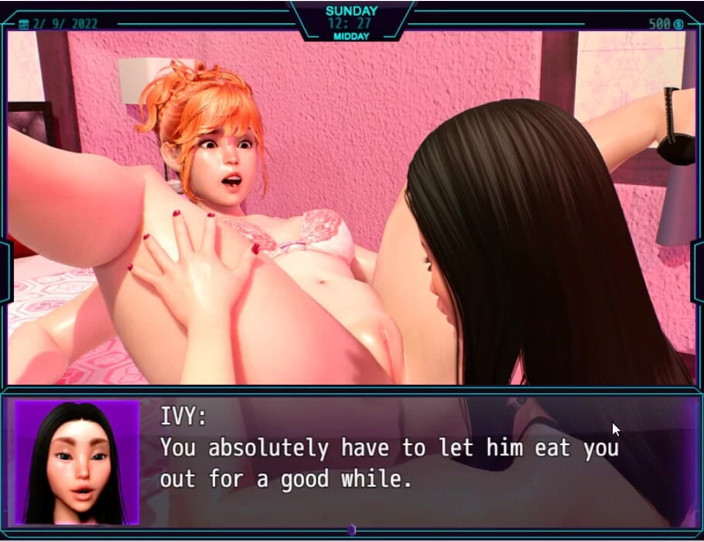XXX Games Bunk: My New Life Revamp - Gameplay - Roleplay - Sarah - Lesbian &amp; Doing Blowjob...