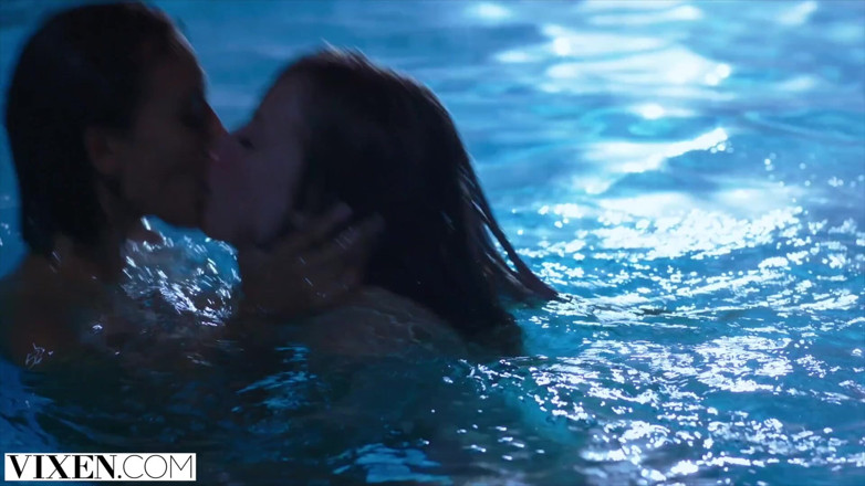 Vixen: VIXEN - Janice Griffith and ivy wolfe sneak into backyard for...