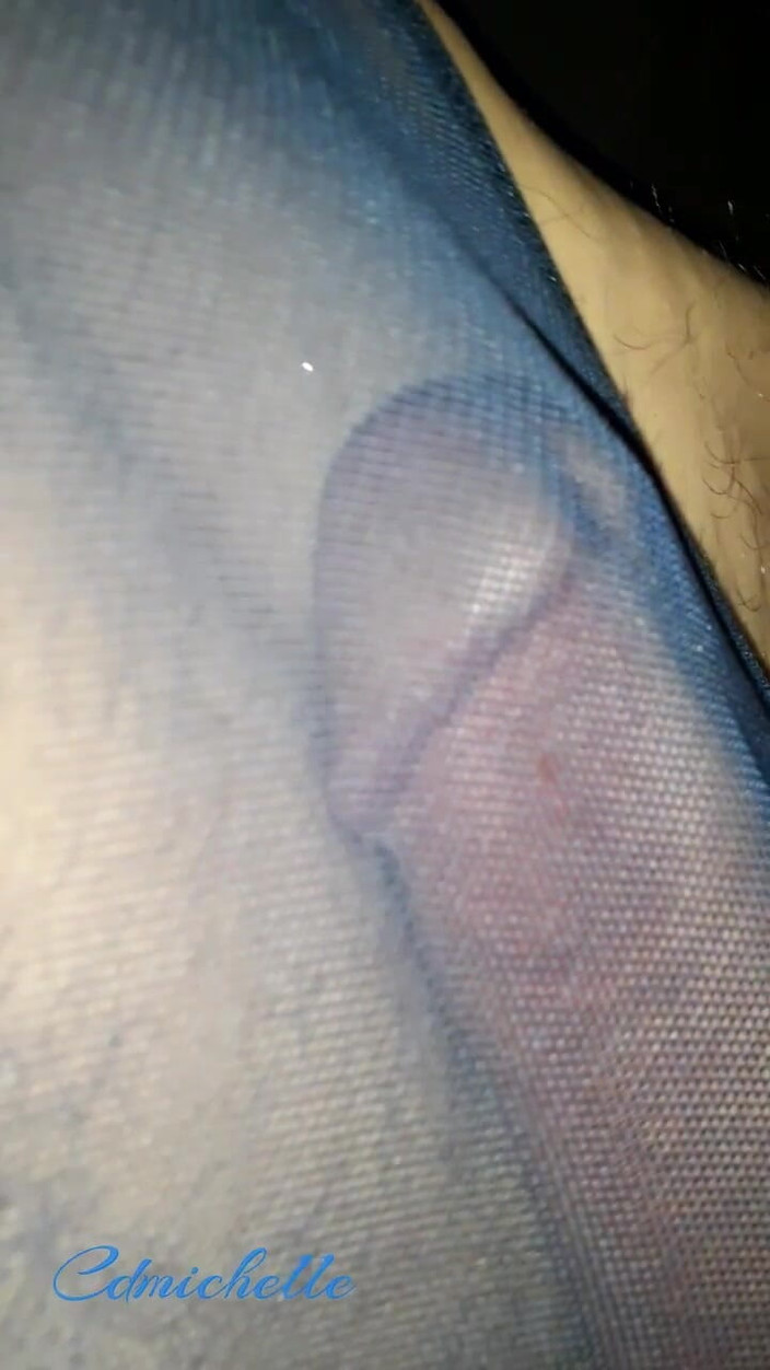 Crossdressers Cd Michelle wearing sexy lingerie: Кроссдрессер cdmichell кінчає, одягнений у синє боді