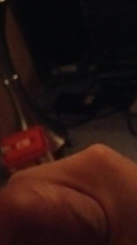 Nice Jerking on My Big White Cock