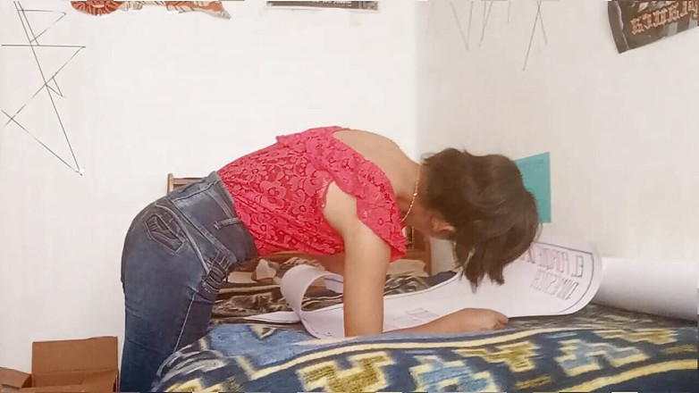 hael: Moja dziewczyna Hael lubi szybki numerek, podczas gdy wykonuje swoją...