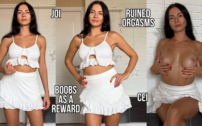 Princess Monica: Hlazení, zastavení a sněz své sperma pro moje prsa jako...