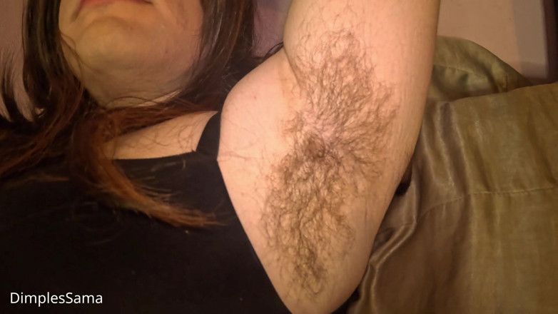 Miss Dimples: Sniff My Hairy Armpits