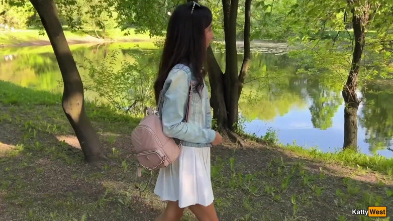 Katty West: My Friend Controls My Orgasms in Public with a Toy...