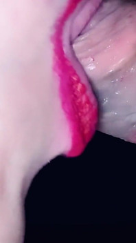 Profundo detalhe boquete close-up