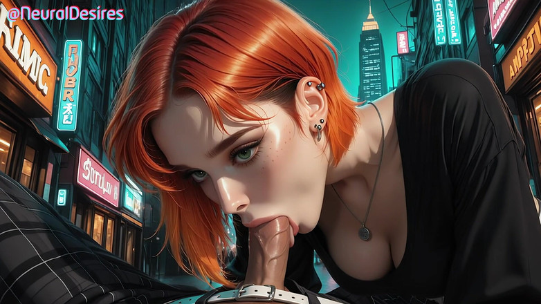 Neural Desires: Street Siren's Dirty Little Lookback - Ai-genererad