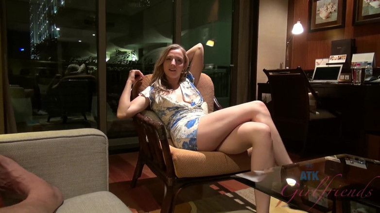 ATK Fans (Girlfriends): Beauty teen rides boyfriend cock