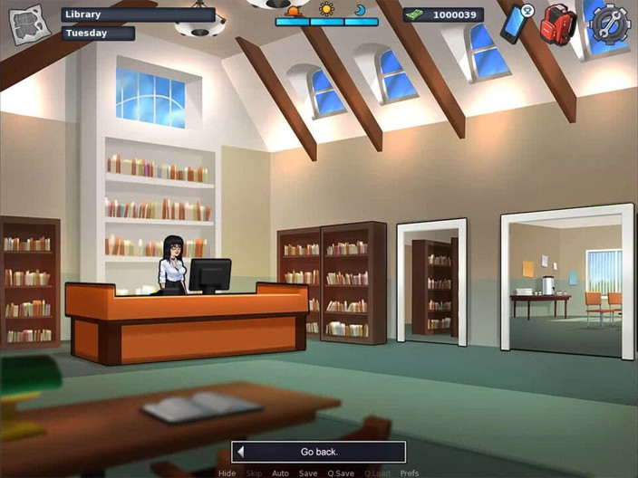 Dirty GamesXxX: Summertime Saga: Got caught fucking in the library Ep.7