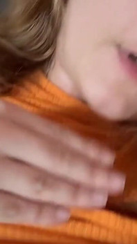 Masturbation in My Unicorn Panties Under My Jeans Then I Finger Myself and Dildo My Ass