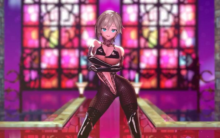 Mmd anime girls: Mmd R-18 Anime Girls Sexy Dancing clip 198