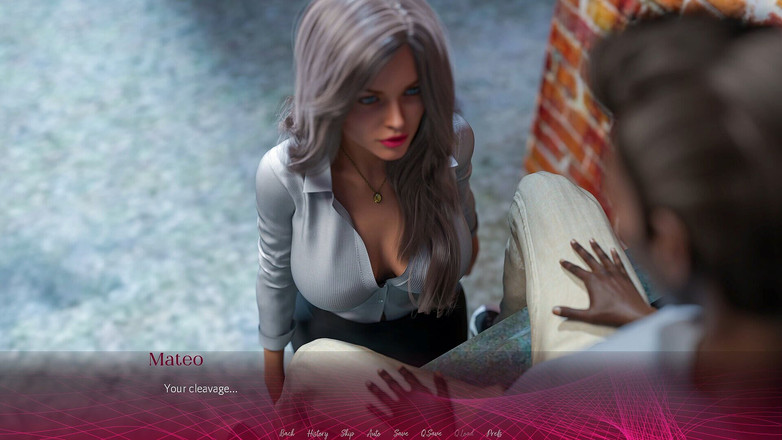 Adultgameplayvideos studio: 作为一个妻子 - mateo看着christine的