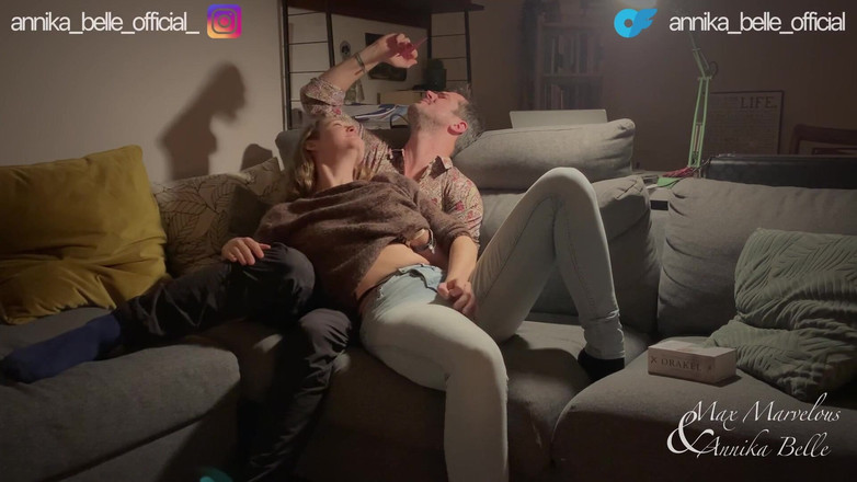 Max and Annika: Làm tình trên ghế dài nóng bỏng + màn dạo đầu hay...