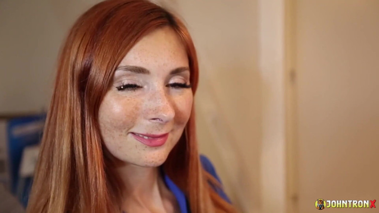 John Tron X: Johntronx - Gorgeous Redhead Babe Gets Pummeled in POV