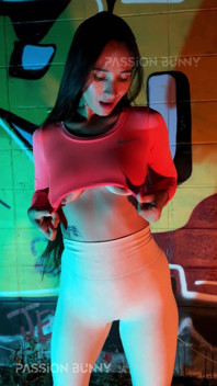 Sexy Flashing and Neon Night Fun