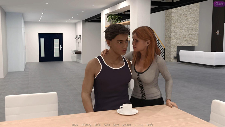 Adultgameplayvideos studio: A esposa do meu meio-irmão # 9 Jennifer me deu um beijo...