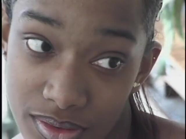 Thot Factory: Petite ebony teen rides her stepdad's black monster cock