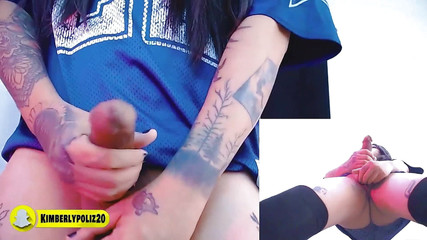 Kimberly Polizzi: Ladyboy yakın çekim mastürbasyon