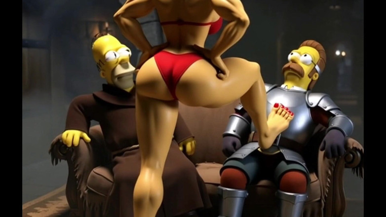 Octopussy Lovers Club: 私人戴绿帽子俱乐部。独家 3D 辛普森一家卡通模仿。