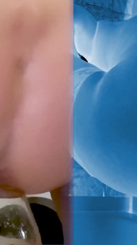 Sperma Drain 8. MILF Perancis mengeringkan air mani di bilik air! Rekabentuk X-Ray.