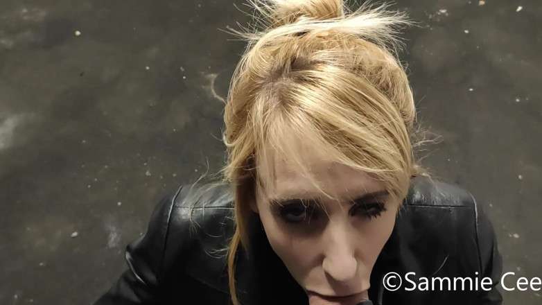 Sammie Cee: Underground carpark BJ &amp; facial