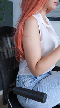 Seducing My Coworker with Wet Jeans