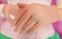 Arya Grander: Lateks sesli asmr videosu: 3 kat beyaz sıkı tıbbi eldiven... Seksi...