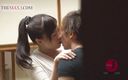 Asian happy ending: Knulla den håriga asiatiska fittan i en 3some bang
