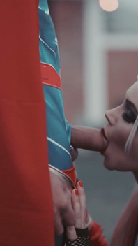 Seks z Inkami – Sperman i Harley Quinn
