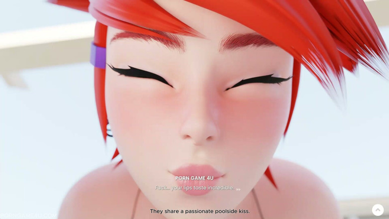 PORN GAME 4U: โรแมนติกริมสระน้ําสุดฮอตกับ Siera - วันคฤหาสน์ - ตอน 5 - Brim - โดย เกมโป๊ 4u