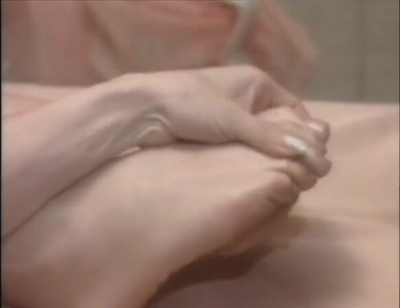 European Classics: Blonde beauty sensually touched by many hands