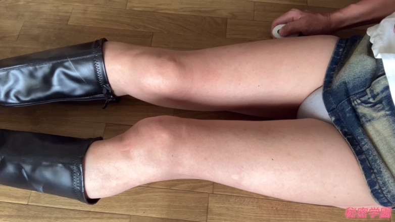 SecretGakuen: I'm Inserting an Anal Vibrator Into My Miniskirt Boots Secretgakuen