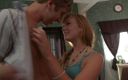 Redhead Beauties: First time teen redhead videos herself and BF