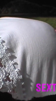 Horny Outdoor Sex with Dildo Fuck