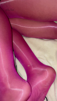 I Can Only Get Out of Bed After My Stockings Are Completely Stained with Semen.