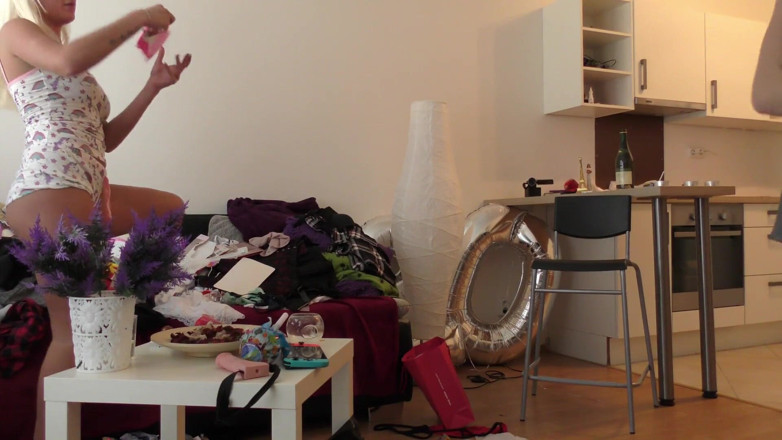 Leon Lambert Girls Twerk Parties CFNM: When Barely Legal for Adult Biz Tina Meets Daisy. Episode #5