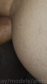 Skinny Stepbrother Took Cum in His Ass with Orgasm!