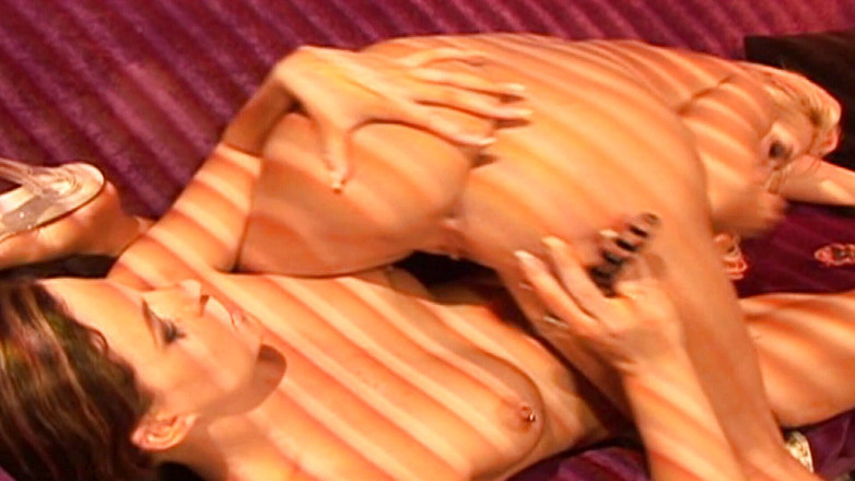 Tight little babes: Fingering and sex toys make wild lesbians cum hard