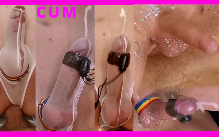 FemboyOrgasm: トゥインクのアナルオーガズムコンピレーションスタジオビデオボトムズハンズフリー前立腺射精コンピレーション